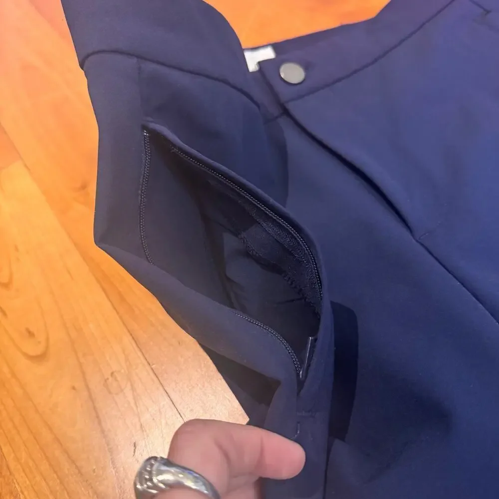 Gap Skinny High Rise new Pants navy blue size 2 XS New NWOT work